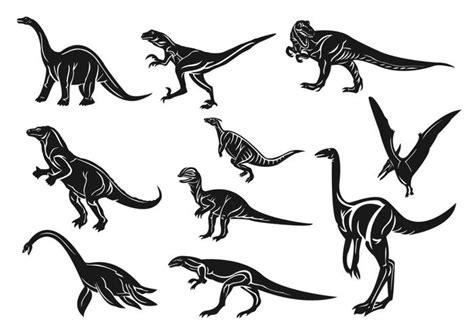 Dinosaur Vector Pack - Download Free Vector Art, Stock Graphics & Images