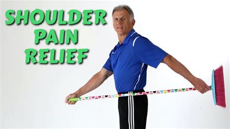 Shoulder Pain Relief Stretches. 5 Min Real Time Routine - Safer Pain ...