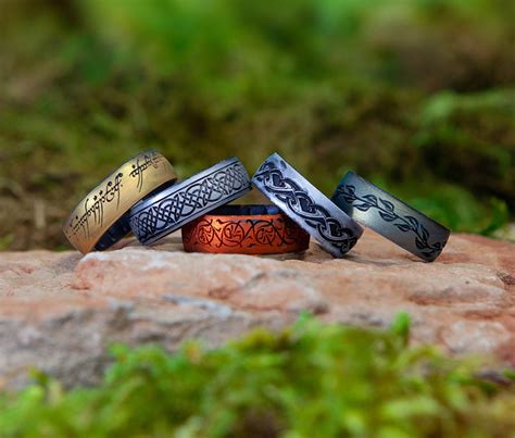 Enso LOTR Silicone Ring Collection Includes The One Ring to Rule Them All