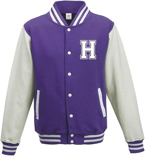 Custom Initial Varsity Jacket, Personalised Varsity Jacket, Letterman College Jacket - Kids ...