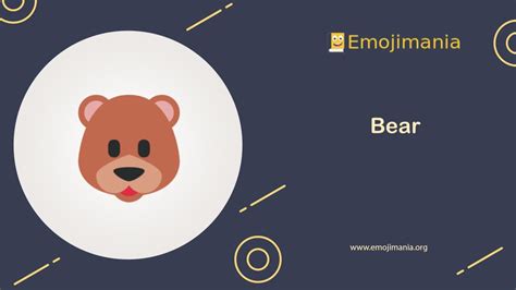 🐻 Meaning | Bear Emoji | Copy and Paste