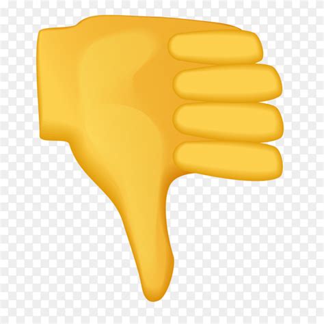 Thumbs down gestures emoji Clipart PNG - Similar PNG