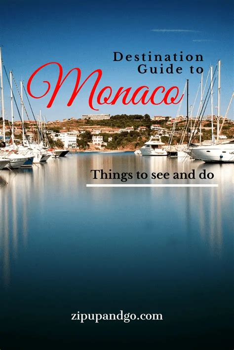 All About Monaco: Monaco Travel Destination Guide - Zip Up And Go!