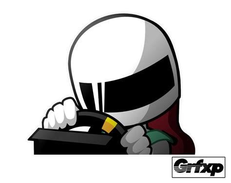 FR Legends Driver Peeker Printed Sticker – Grafixpressions