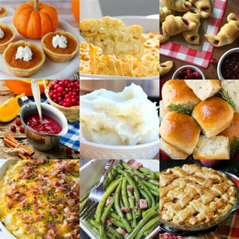 Easy Thanksgiving Recipes - 30 side dishes and desserts to try