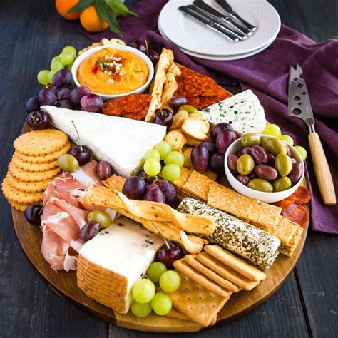 Easy Charcuterie Board {Simple Appetizer} - The Busy Baker