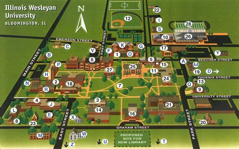 West Virginia Wesleyan Campus Map - Map