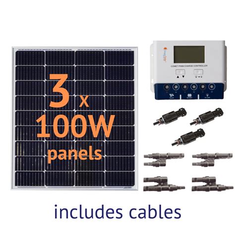 300-Watt Off-Grid Solar Charging Kit – Grape Solar