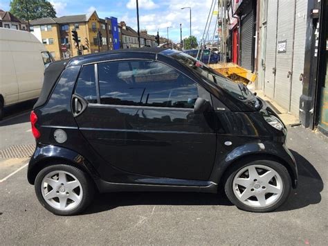 SMART CAR FOR SALE (BLACK+CONVERTIBLE) | in Leyton, London | Gumtree