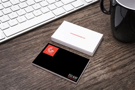 Free Designer Business Card Mockup – Free Design Resources