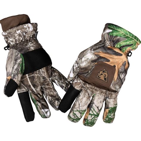 Men's Camo Waterproof Insulated Gloves, Rocky ProHunter