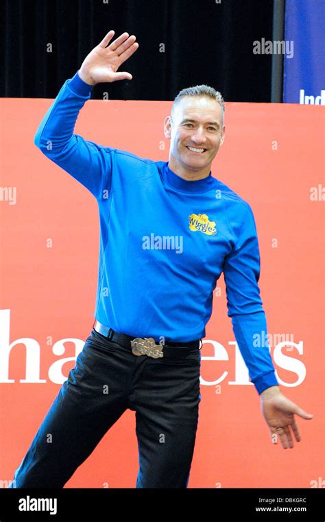 Anthony Field 'The Wiggles' performs live at Bayview Village Chapters bookstore. Toronto, Canada ...