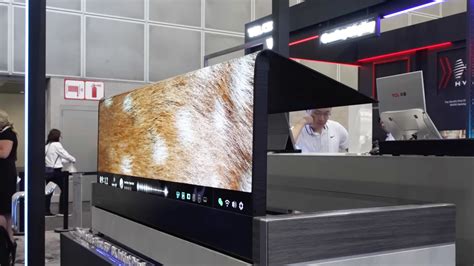 This foldable OLED TV was printed by inkjet and it…