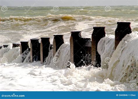 Groins Beach, UK Royalty Free Stock Image - Image: 2443846