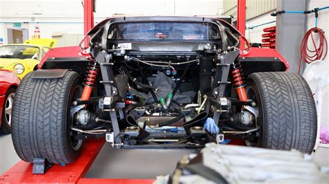 Ferrari F40 engine out maintenance | Barkaways