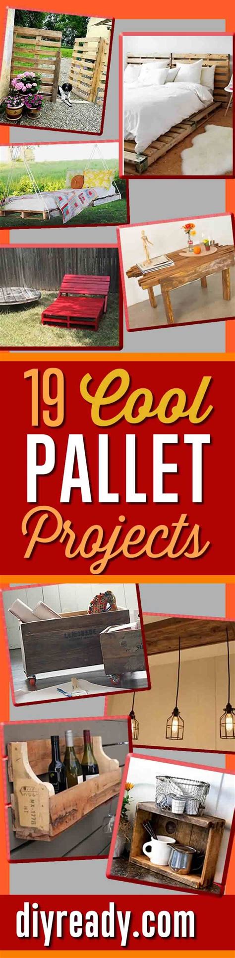 Cool DIY Pallet Projects and DIY Pallet Furniture | Coffee Table, Pallet Bed, Pallet Swing ...