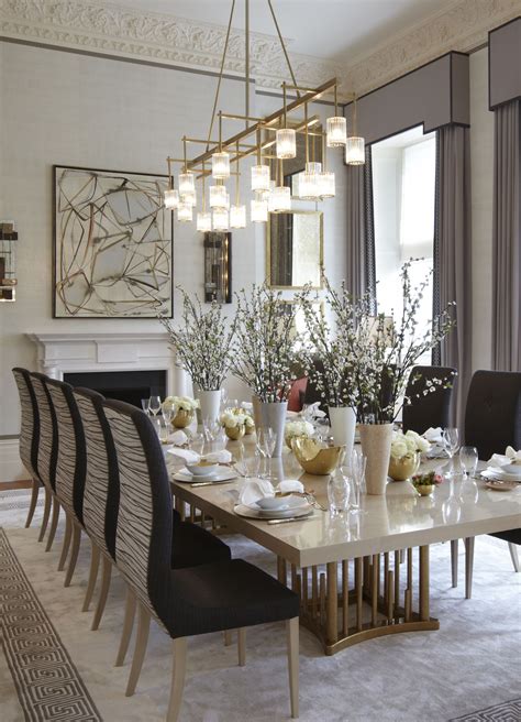 The Flute Beam Chandelier combines a brushed, brass finish with the ...