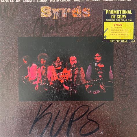 The Byrds signed album | EstateSales.org