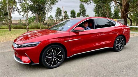 First BYD Han electric sedan lands in Australia ahead of consumer launch