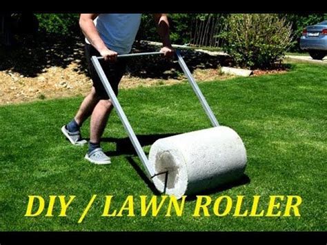 DIY | How To Make A Garden/Lawn Roller - YouTube in 2020 | Lawn rollers ...