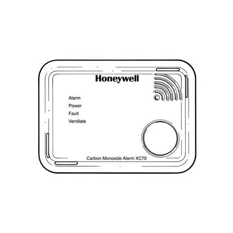 Honeywell XC70 Carbon Monoxide Alarm - 21946 | BES.co.uk