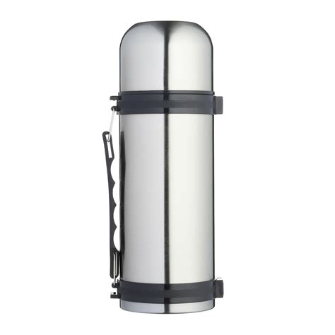 MasterClass Large Stainless Steel Vacuum Flask with Handle, 1.5 Litres (2.5 Pints): Amazon.co.uk ...