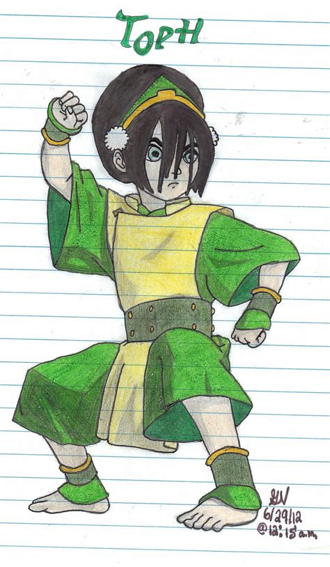 Toph: The Blind Earthbender by msmusic137 on DeviantArt