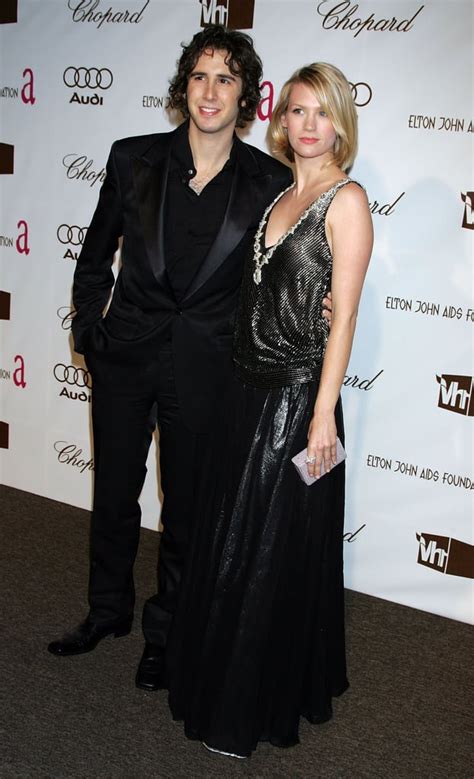 Josh Groban and January Jones | Celebrity Couples From the Past ...