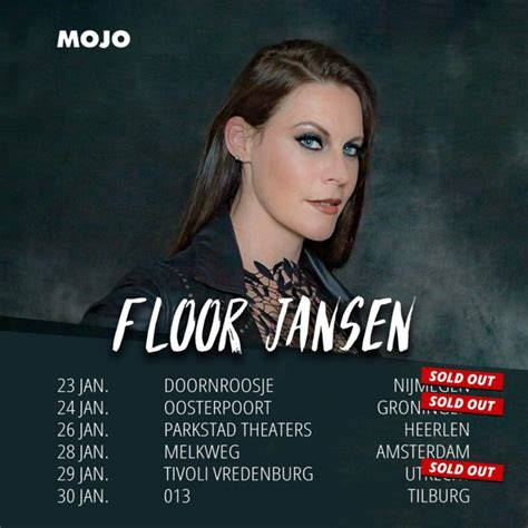 FLOOR JANSEN - Dutch solo tour announced - Femme Metal Webzine