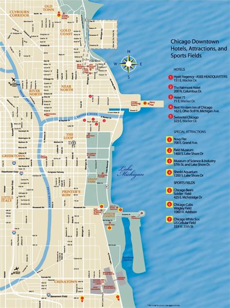 Web-Based Downtown Map - Cta - Chicago City Map Printable | Printable Maps