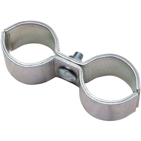 National Hardware 2 in. Zinc-Plated Gate Pipe Clamp-300BC 2IN PIPE CLAMP NON - The Home Depot