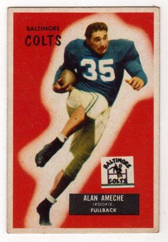 Ameche, Alan 1955 Bowman Rookie | RK Sports Promotions