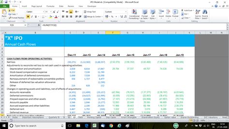 IPO Valuation Model Template in Excel | eFinancialModels