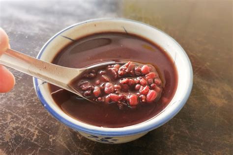 Chinese Sweet Red Bean Soup With Azuki Beans Recipe