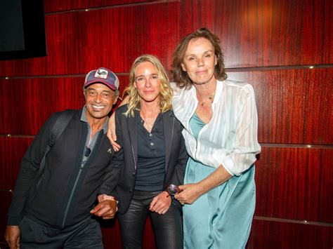 Photo : Exclusif - Yannick Noah, Géraldine Danon et Claire Nebout lors de la projection du ...