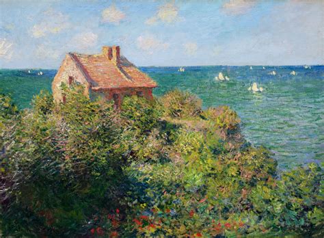 Fisherman's Cottage at Varengeville, 1882 - Claude Monet - WikiArt.org