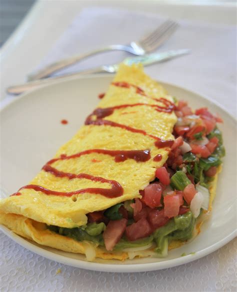 3 Ingredient Mexican omelette