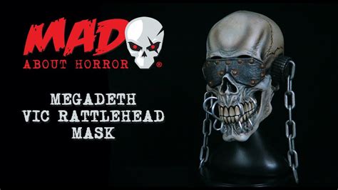 Megadeth Vic Rattlehead Mask