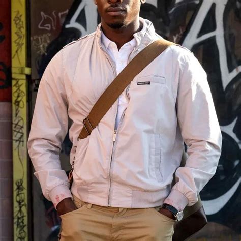 Franklin Saint Dark TV Series Snowfall Damson Idris White Cotton Jacket