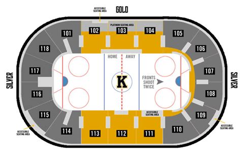 Seating Map – Kingston Frontenacs