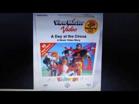 Kidsongs A Day at The Circus Original 1987 VHS EXTREMELY ULTRA RARE BIG BOX! 100% REAL EVER DEAL ...