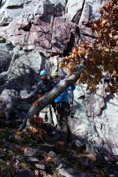 Rock Climbing at Devil’s Lake, WI | Cade & Molly