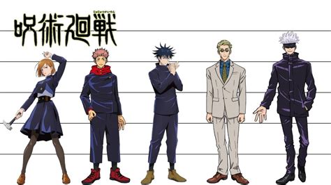 How Tall Are Jujutsu Kaisen Characters? Every Character's Height!