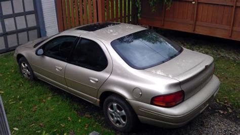 Sell used 1999 Dodge Stratus ES Sedan 4-Door 2.5L 133K Miles Gold/Gray ...