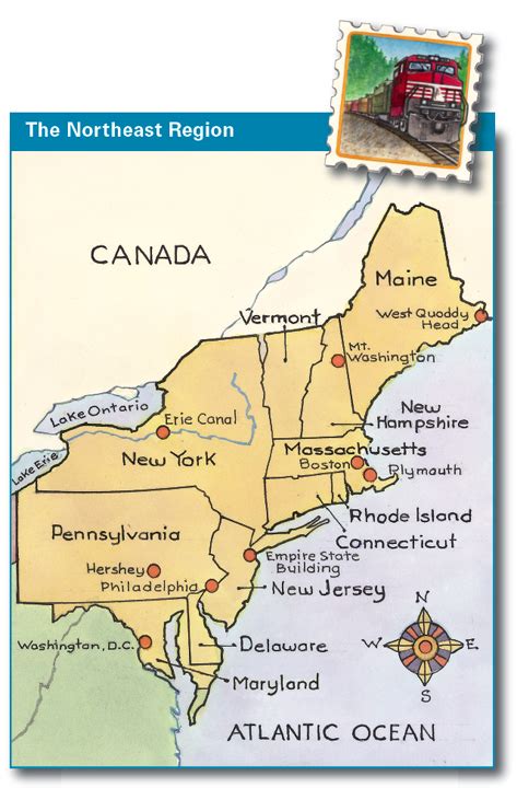 Us Northeast Region Map With Capitals - vrogue.co