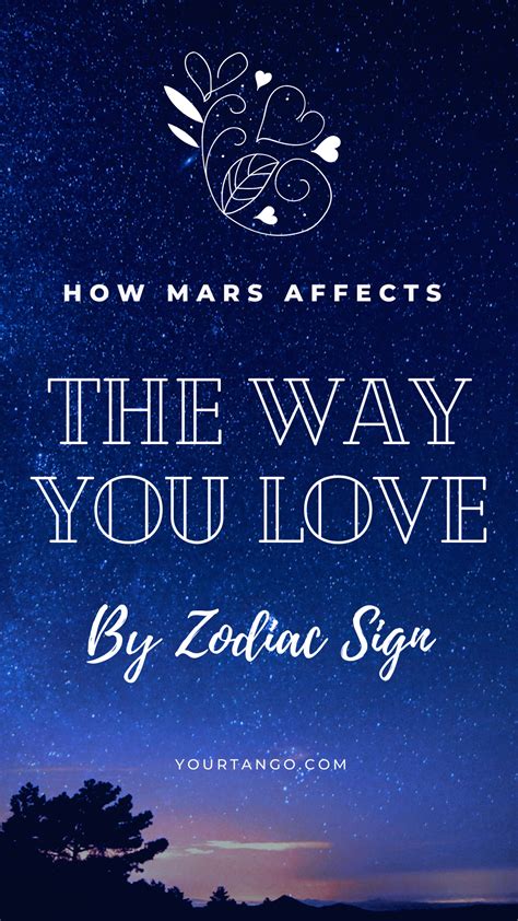 How Mars Affects The Way You Love, By Zodiac Sign in 2020 | Zodiac signs, Zodiac, Love you boyfriend