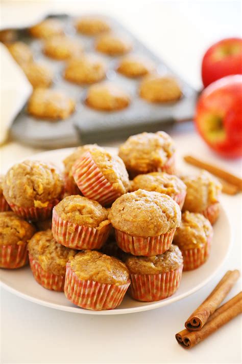 Apple Cinnamon Sweet Potato Mini Muffins – The Comfort of Cooking