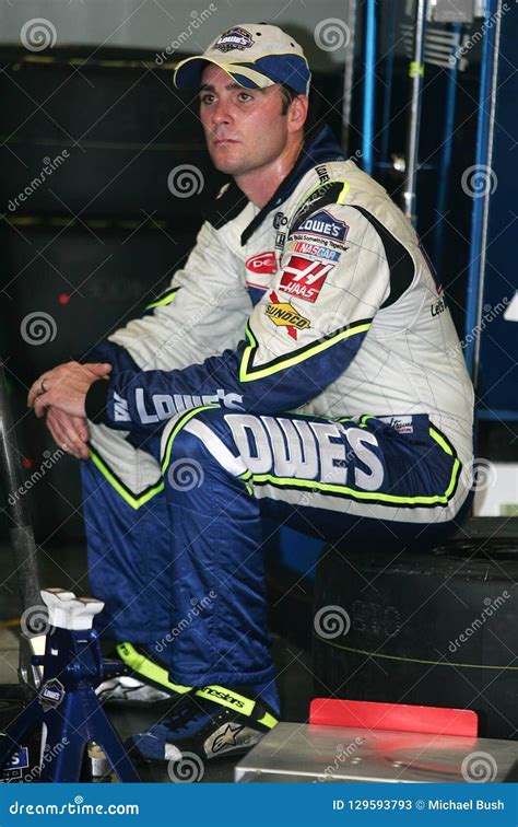 Jimmie Johnson NASCAR Champion Editorial Stock Photo - Image of jimmie ...