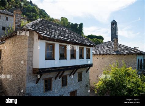 Traditional architecture in Bosnia & Herzegovina that remained since Ottoman empire. An old ...