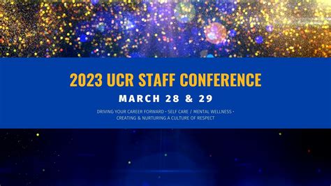 2023 UCR Staff Conference - crowdcast